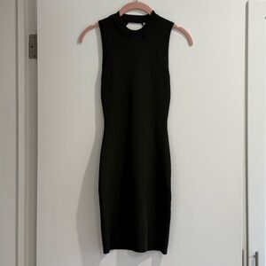 T by Alexander Wang green dress Sz Xs